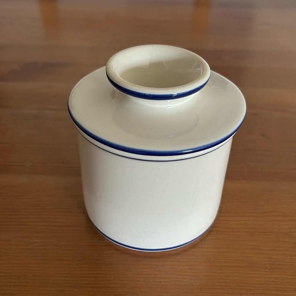 Vintage Le Bistro Butter Bell Crock